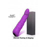 purple vibrating dildo personal massager