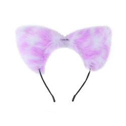 purple pet ears cosplay