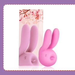 rabbit tongue licking dual motors vibrator for female