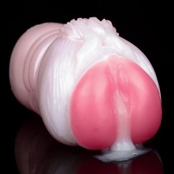 realistic animal pocket pussy masturbation cup - kangaroo vaginas penis blowjob sex toys for men
