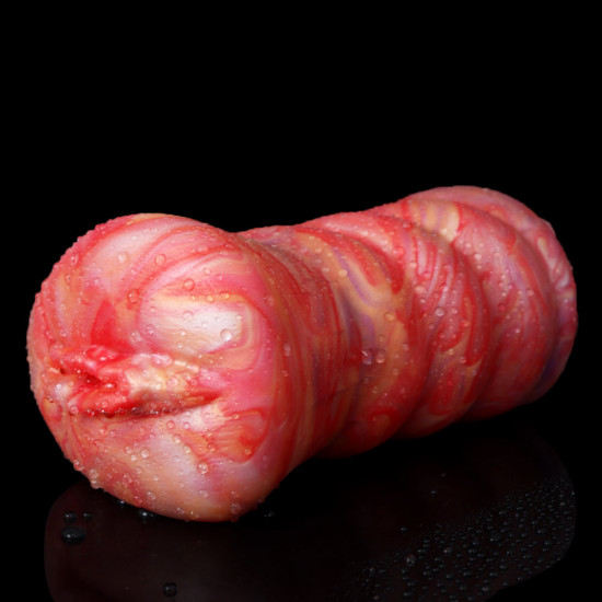 realistic blood-hued pocket pussy - lifelike vagina penis masturbation cup sex toy for men realistic blood-hued pocket pussy - lifelike vagina penis masturbation cup sex toy for men