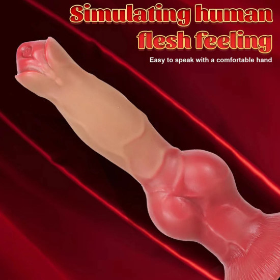 realistic dog dildo butt plug - huge flesh silicone dildo with big suction cup. realistic dog dildo butt plug - huge flesh silicone dildo with big suction cup.