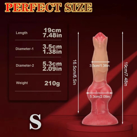 realistic dog dildo butt plug - huge flesh silicone dildo with big suction cup. realistic dog dildo butt plug - huge flesh silicone dildo with big suction cup.