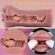 realistic oral pocket pussy men masturbation cup - lifelike mounth penis masturbator