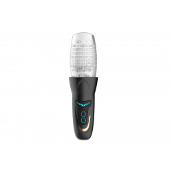 realistic pocket pussy male masturbator - handheld rotating penis masturbation cup