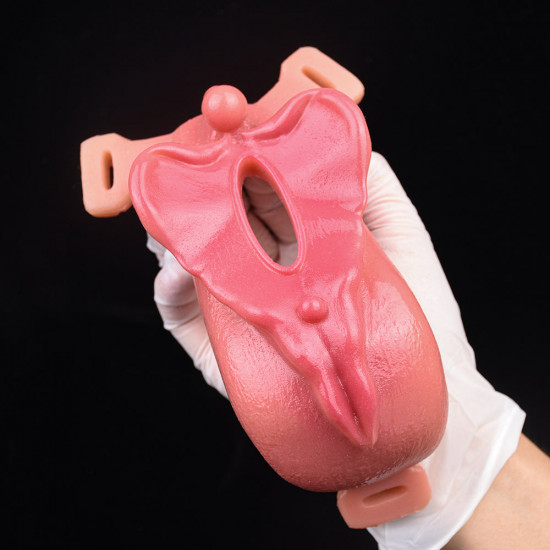 realistic pussy strapless grinder sex toys - vaginal masturbation for mens gay sexual wellness