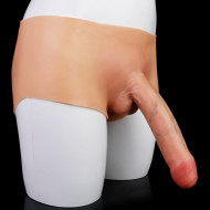 realistic strap on dildo panty - life size peins wearable underwear for women lesbian