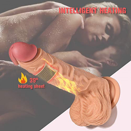 real feel vibrating dildo