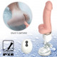 realistic vibration dildo heating telescopic dildo gun automatic sex machine