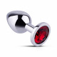 red gem metal butt plug