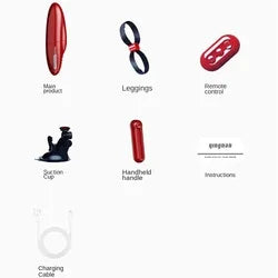 remote control handheld anal dildo sex machine - suction cup belt strap on adult stroker