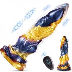 remote control vibrating wearwolf monster dildo