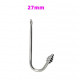 replaceable stainless steel anal hook bdsm sex toy