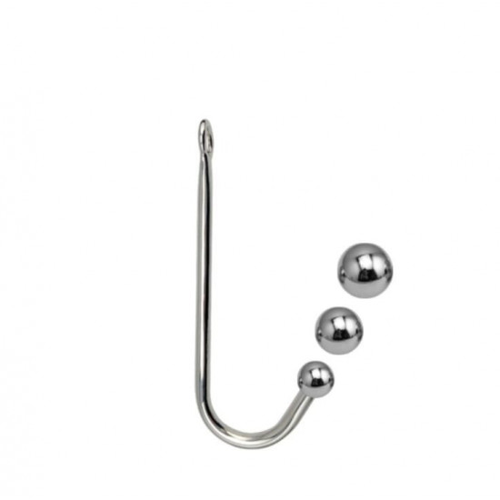 replaceable stainless steel anal hook bdsm sex toy