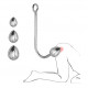 replaceable stainless steel anal hook bdsm sex toy