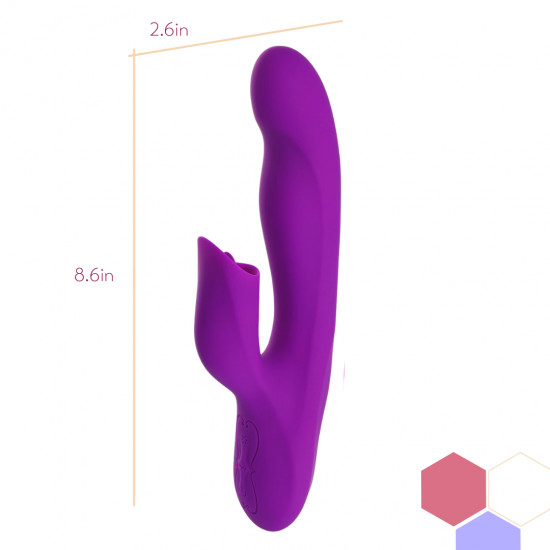 risque - g spot vibrator with the clit licker risque - g spot vibrator with the clit licker