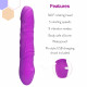 kong -  rotating 360 degree vibrating dildo 6 inch