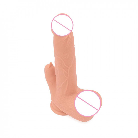 rowod - self thrusting dildo clit licking vibrator 6.5 inch