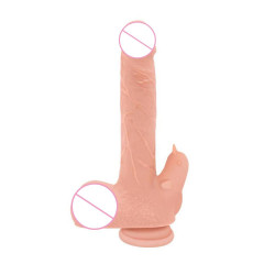 rowod - self thrusting dildo clit licking vibrator 6.5 inch