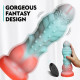 sea monster dildo vibrating remote control nine inch
