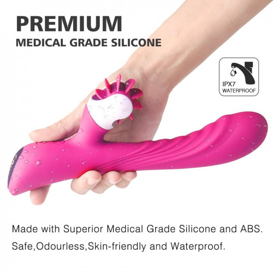 s-hande s076 tongue licking vibrating revolving vibrator sex toy s-hande s076 tongue licking vibrating revolving vibrator sex toy