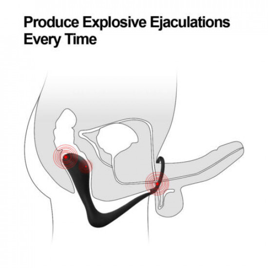 silicone anus expander g-spot massaging butt plug for gay