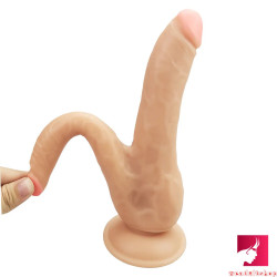 flesh colored dildo double skeleton dildo for lesbian