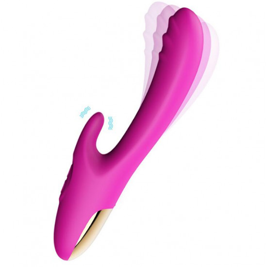 silicone g spot massaging usb charging vibrator