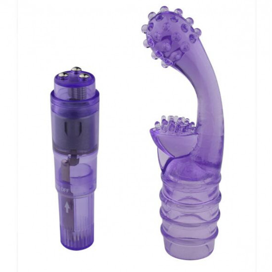 single frequency vibrating g spot finger massaging vibrator