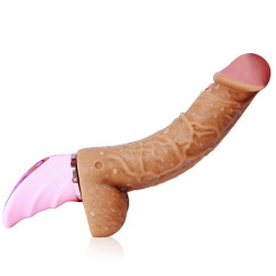 small thrusting dildo hands free toy