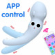 smart app wearable mini flexible squid vibrator