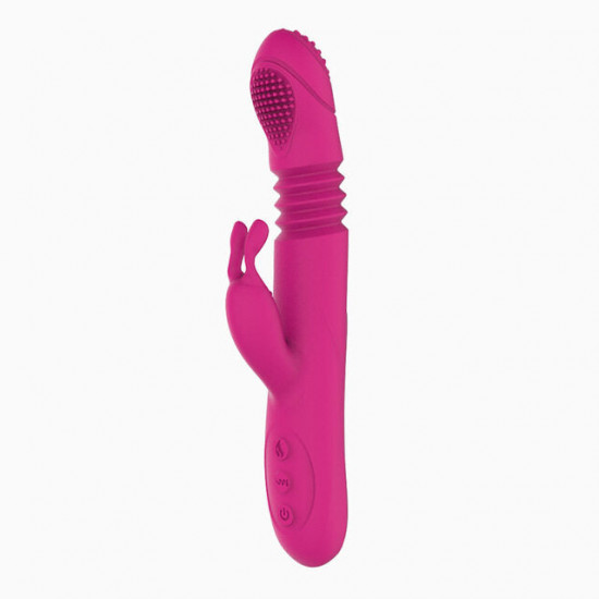 smart heating thrusting rabbit vibrator for adult