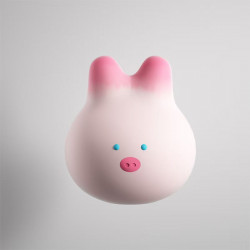 soft vibrator cute pink pig waterproof