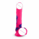 sophia avant lesbian pride dildo 7 inch