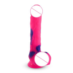 sophia avant lesbian pride dildo 7 inch