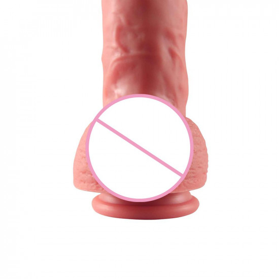 spartacus- realistic silicone thick dildo suction 7 inch