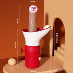 speaker realistic hidden thrust dildo sex machine
