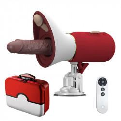speaker realistic hidden thrust dildo sex machine