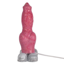 squirting dog dildo butt plug - monsterdildo vaginal anal stimulator silicone sex toy for women