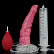 squirting dragon dildo butt plug - water jet ejaculating anal dildos female sex toys