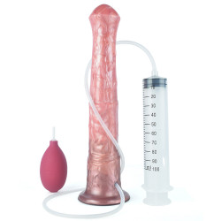 squirting horse dildo butt plug- fantasy monsterdildo huge silicone sex toy for men women