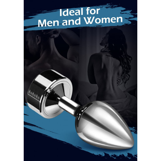 alf - stainless steel vibrating butt plug alf - stainless steel vibrating butt plug