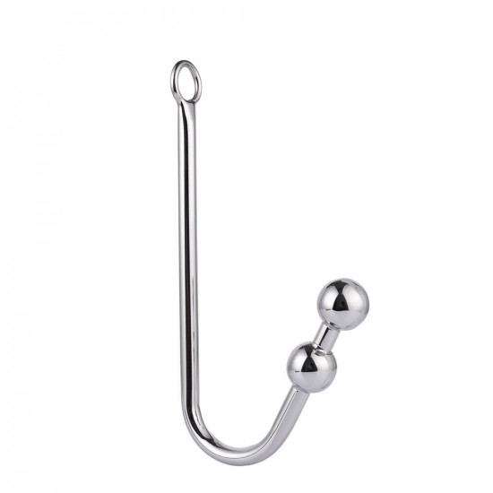 stainless steel anal hooks with beads