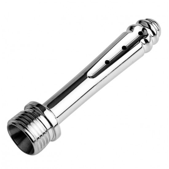 stainless steel colonic douche nozzle anal enema shower cleaning