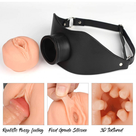 gag sex toy | face pocket pussy for oral sex