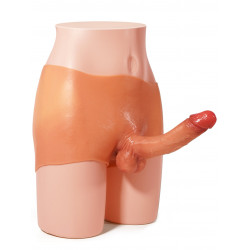 strap on realistic dildo pants - wearable silicone couple sex toys for lesbian gifts