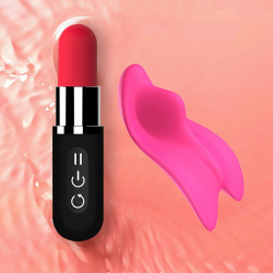 lipstick bullet vibrator strong clitoris stimulation wearing vibrator