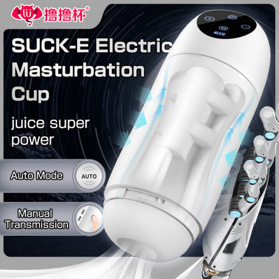 suck-e sucking auto vibrating stroker for men masturbation