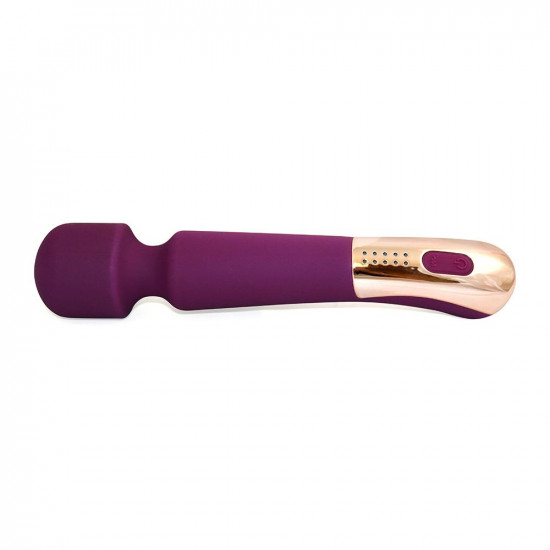 superbe - 10 function silicone wand vibrator superbe - 10 function silicone wand vibrator