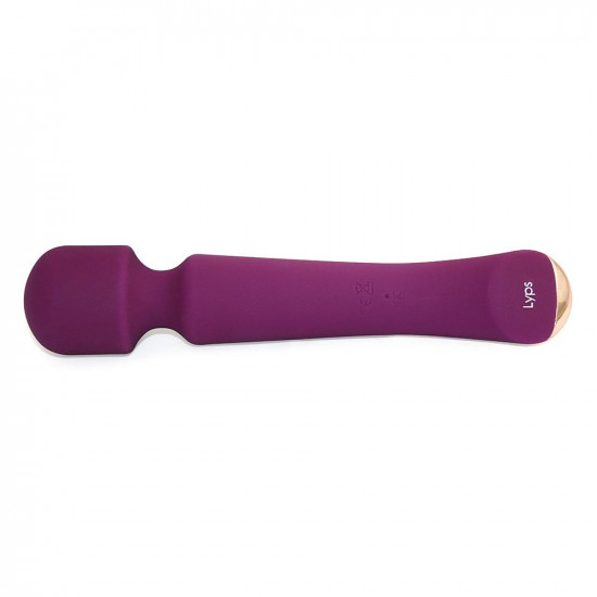 superbe - 10 function silicone wand vibrator superbe - 10 function silicone wand vibrator